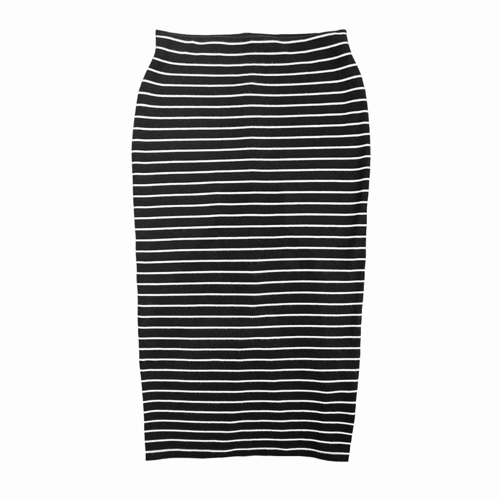 BDG Striped Pencil Skirt